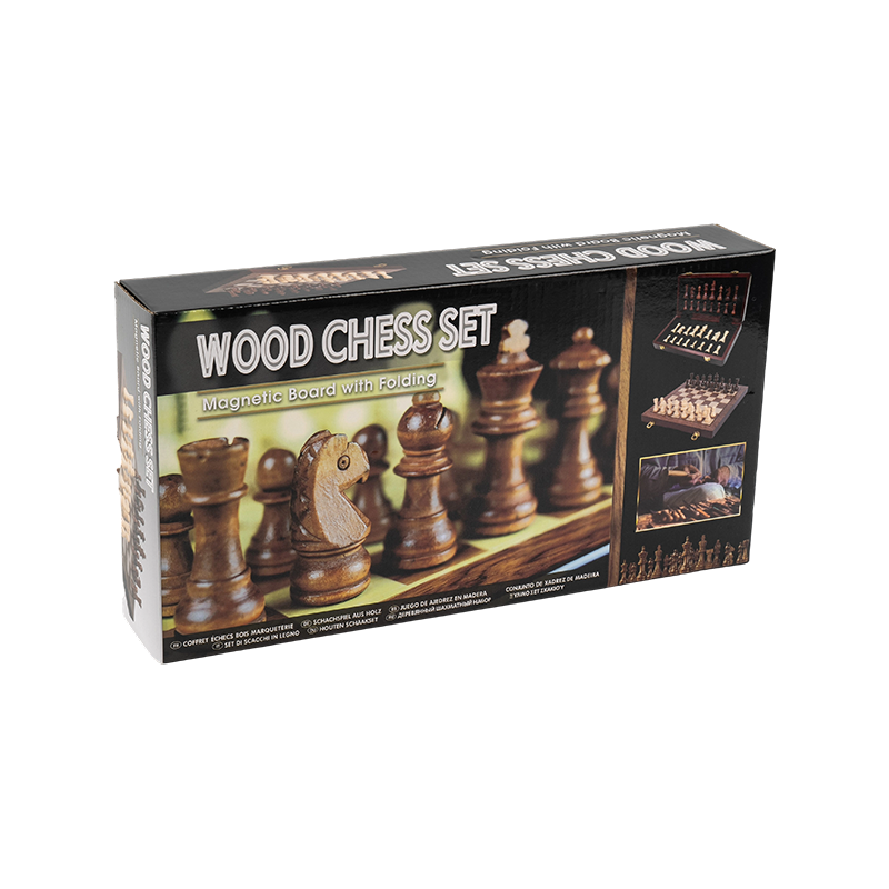 Klasikong kahoy na set ng chess