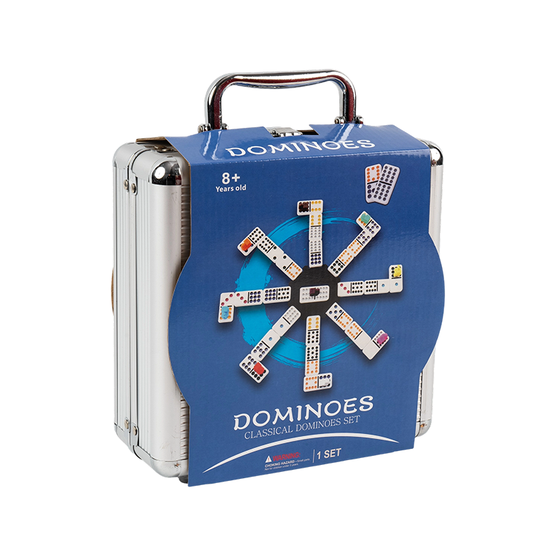 Deluxe Edition Double Twelve Aluminum Box Dominoes