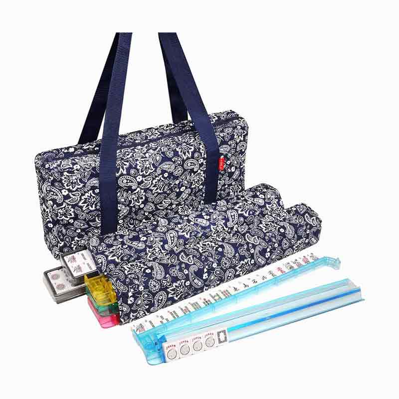 Portable packaging makulay na push-card Mahjong set