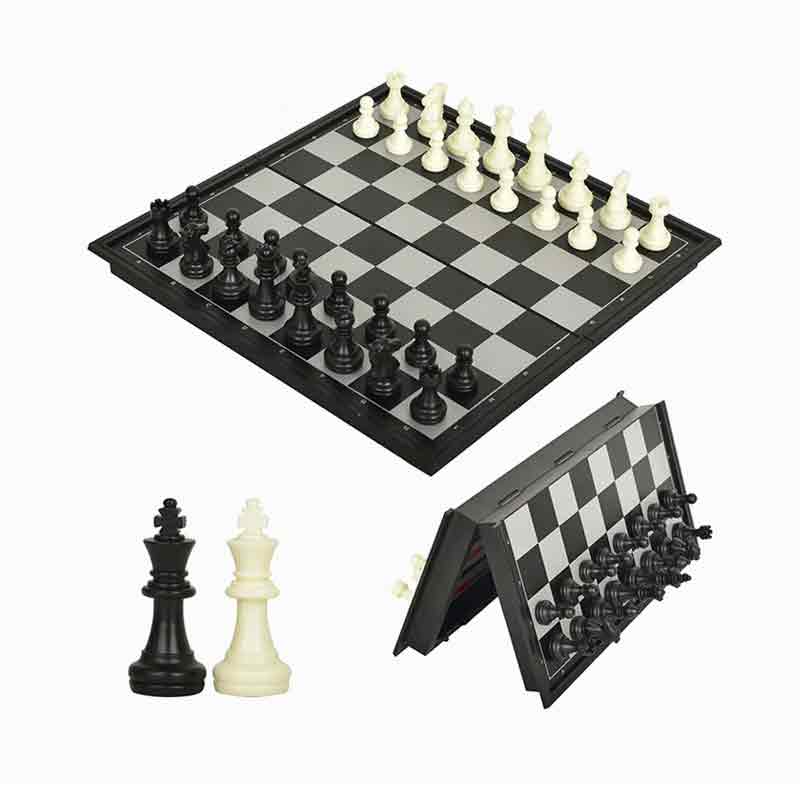 Laki ng Paglalakbay Magnetic plastic chess set